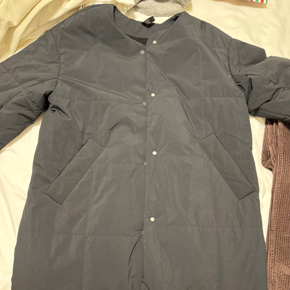 Lululemon Fleece Lined Insulated Long Jacket
